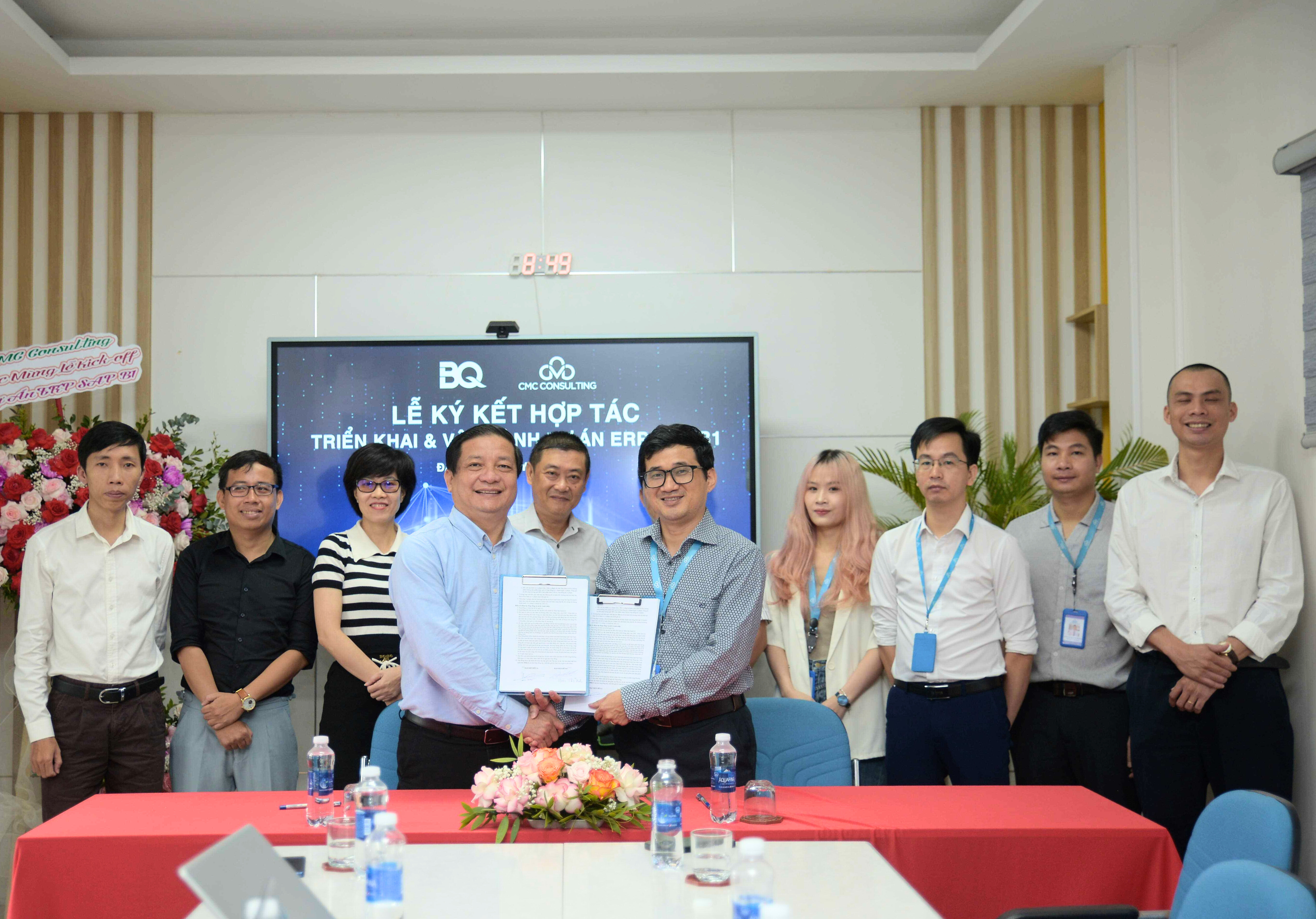 CHÚC MỪNG THƯƠNG HIỆU GIÀY BQ KHỞI ĐỘNG HÀNH TRÌNH TRIỂN KHAI ERP SAP BUSINESS ONE CÙNG CMC CONSULTING