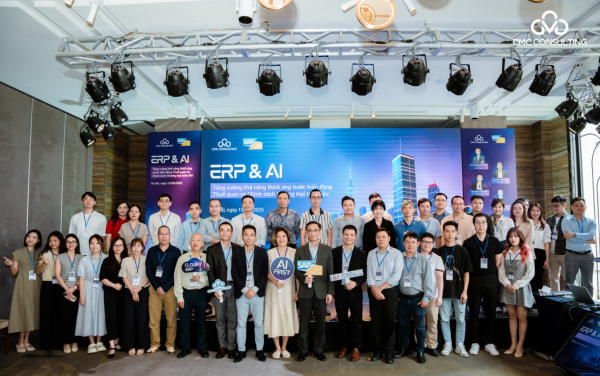 HỘI THẢO CHUYÊN ĐỀ ERP & AI: GIẢI PHÁP CÔNG NGHỆ GIÚP DOANH NGHIỆP VIỆT THÍCH ỨNG TRƯỚC BIẾN ĐỘNG THƯƠNG MẠI TOÀN CẦU
