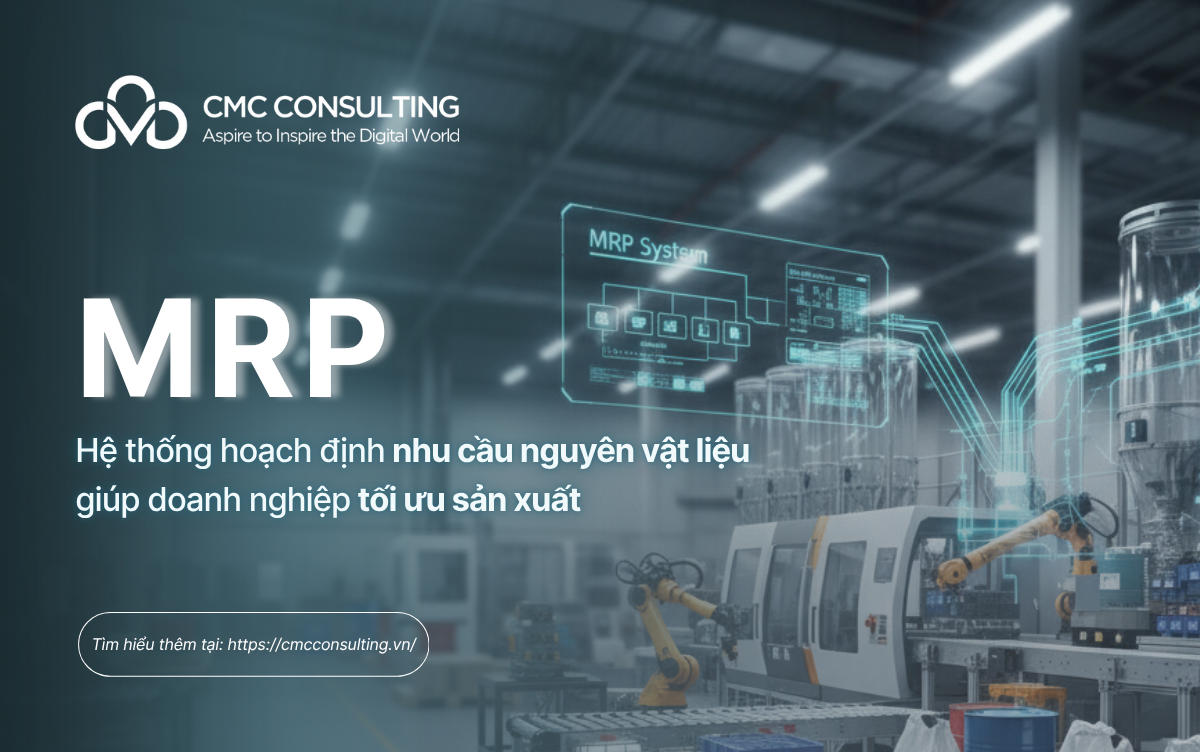 MRP – MATERIAL REQUIREMENTS PLANNING SYSTEM THAT HELPS BUSINESSES OPTIMIZE PRODUCTION