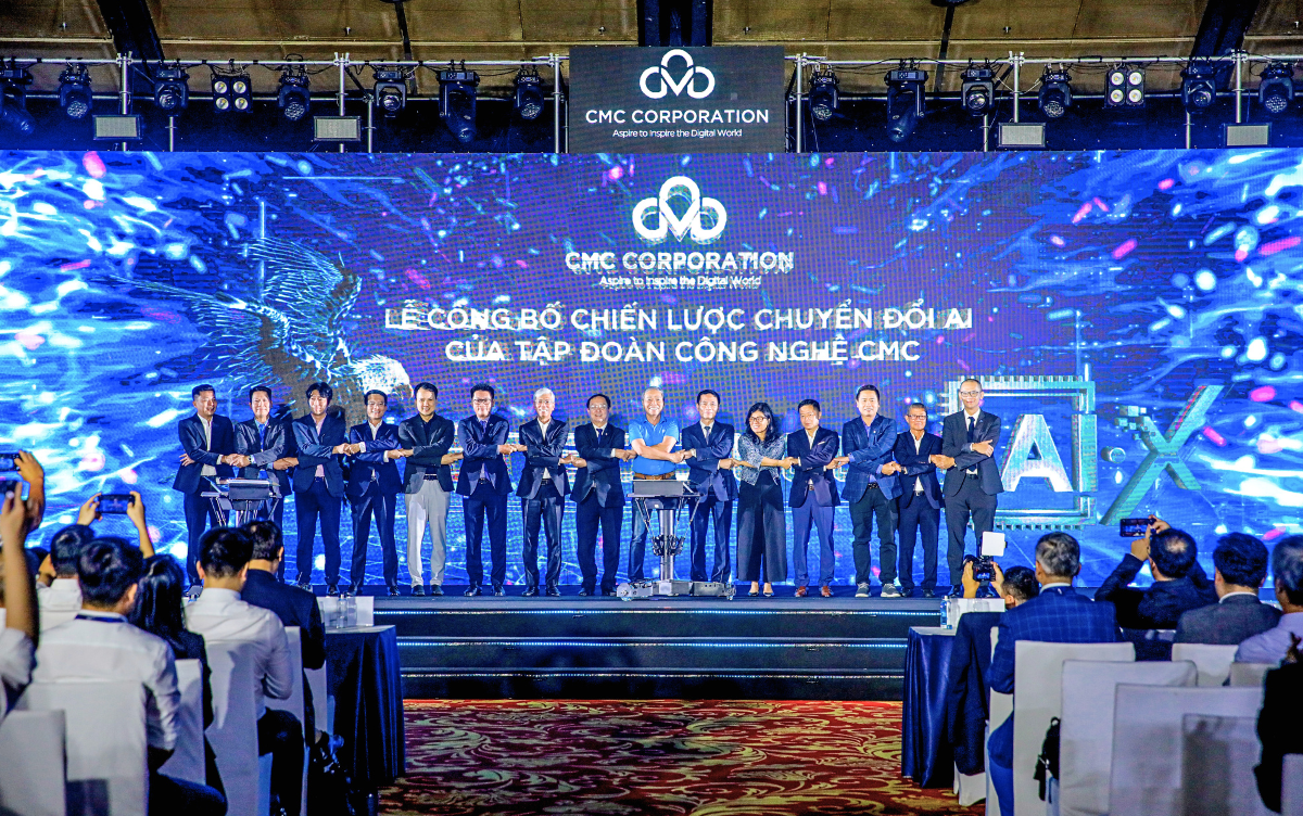 CMC CÔNG BỐ CHIẾN LƯỢC CHUYỂN ĐỔI AI: ENABLE YOUR AI-X