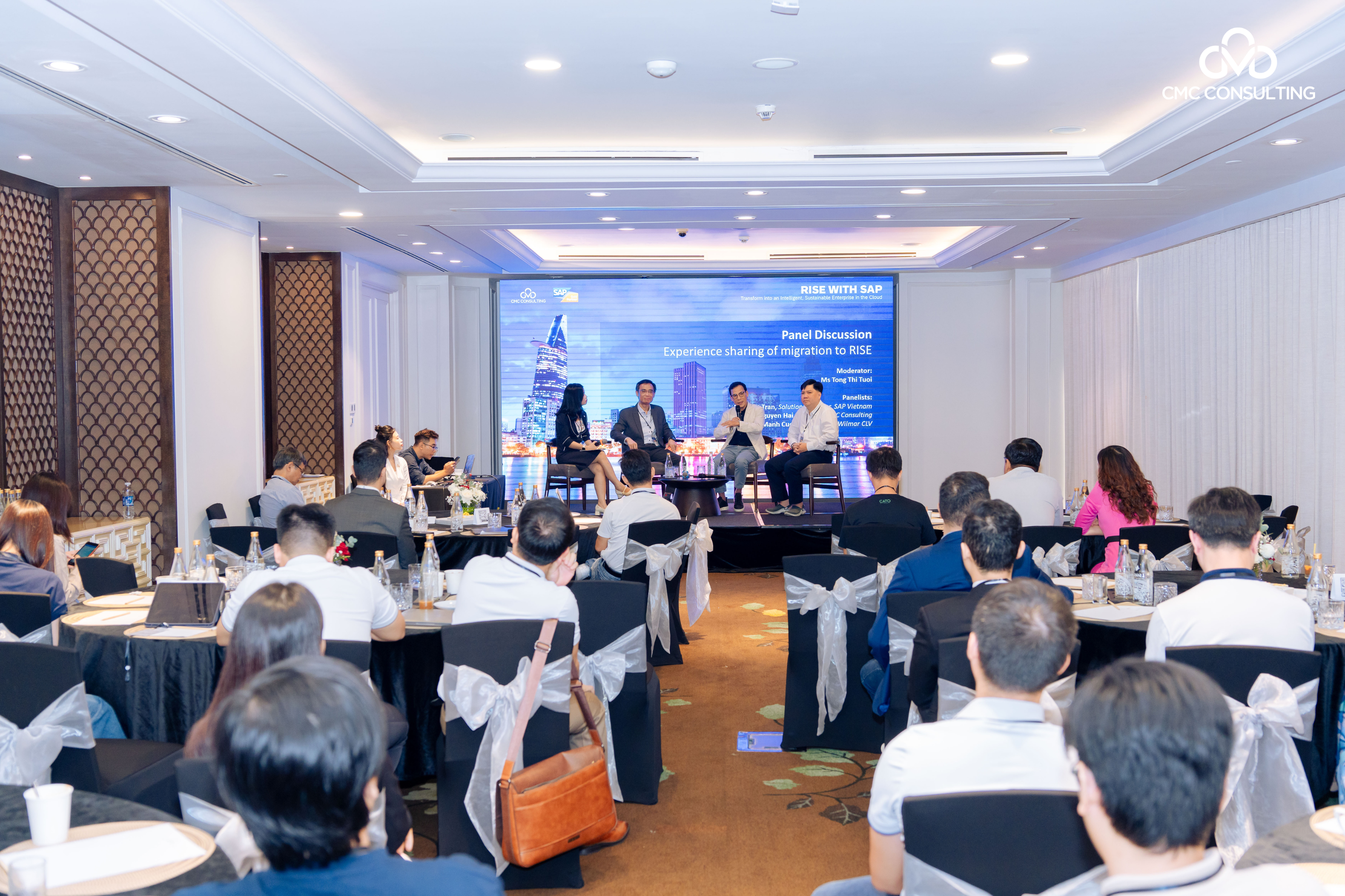 CMC CONSULTING TỔ CHỨC THÀNH CÔNG HỘI THẢO RISE WITH SAP TẠI TP.HCM: BƯỚC TIẾN GIÚP DOANH NGHIỆP NÂNG CAO HIỆU QUẢ CHUYỂN ĐỔI CLOUD ERP