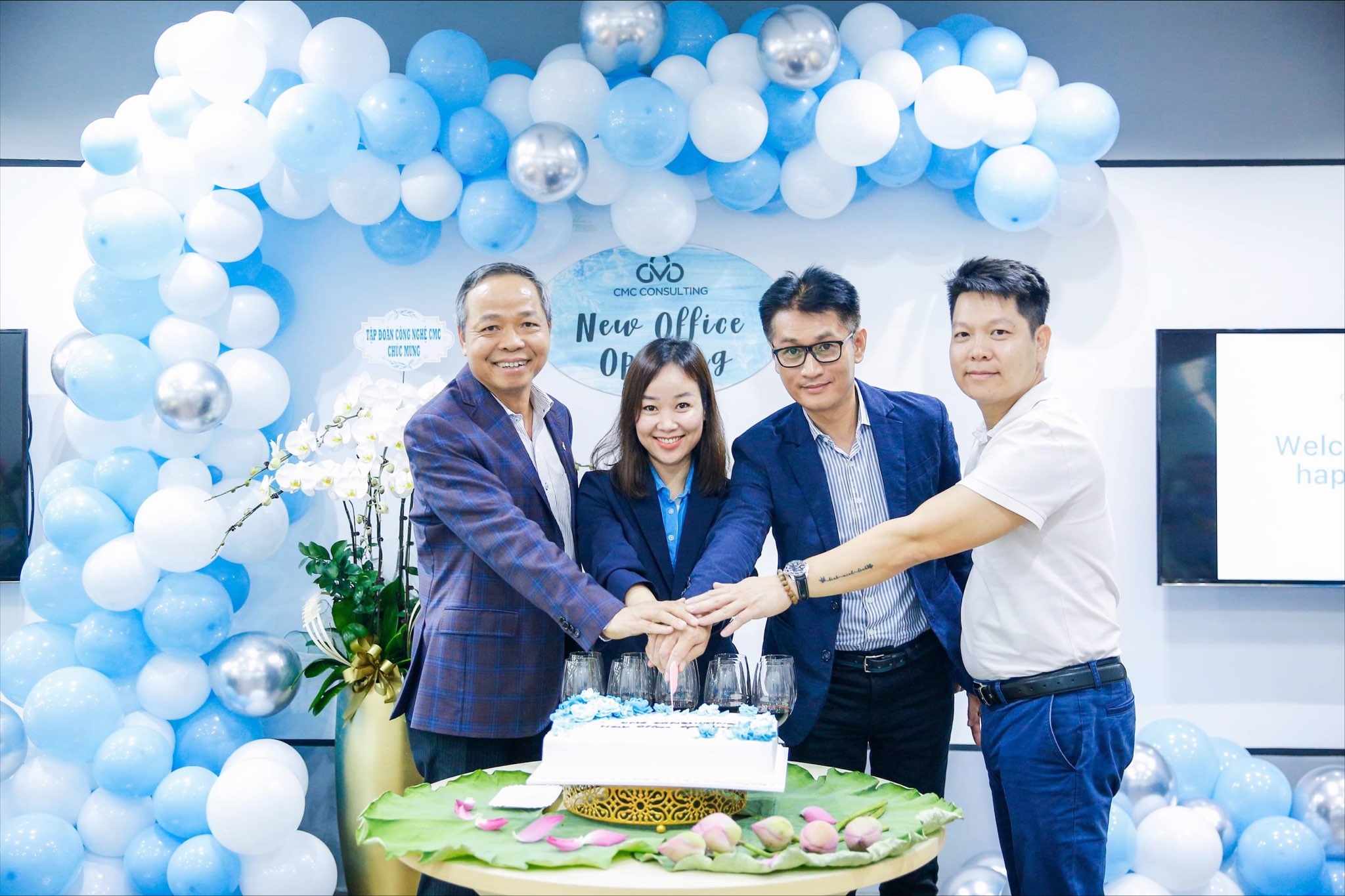 CMC Consulting tổ chức sự kiện khai trương văn phòng mới