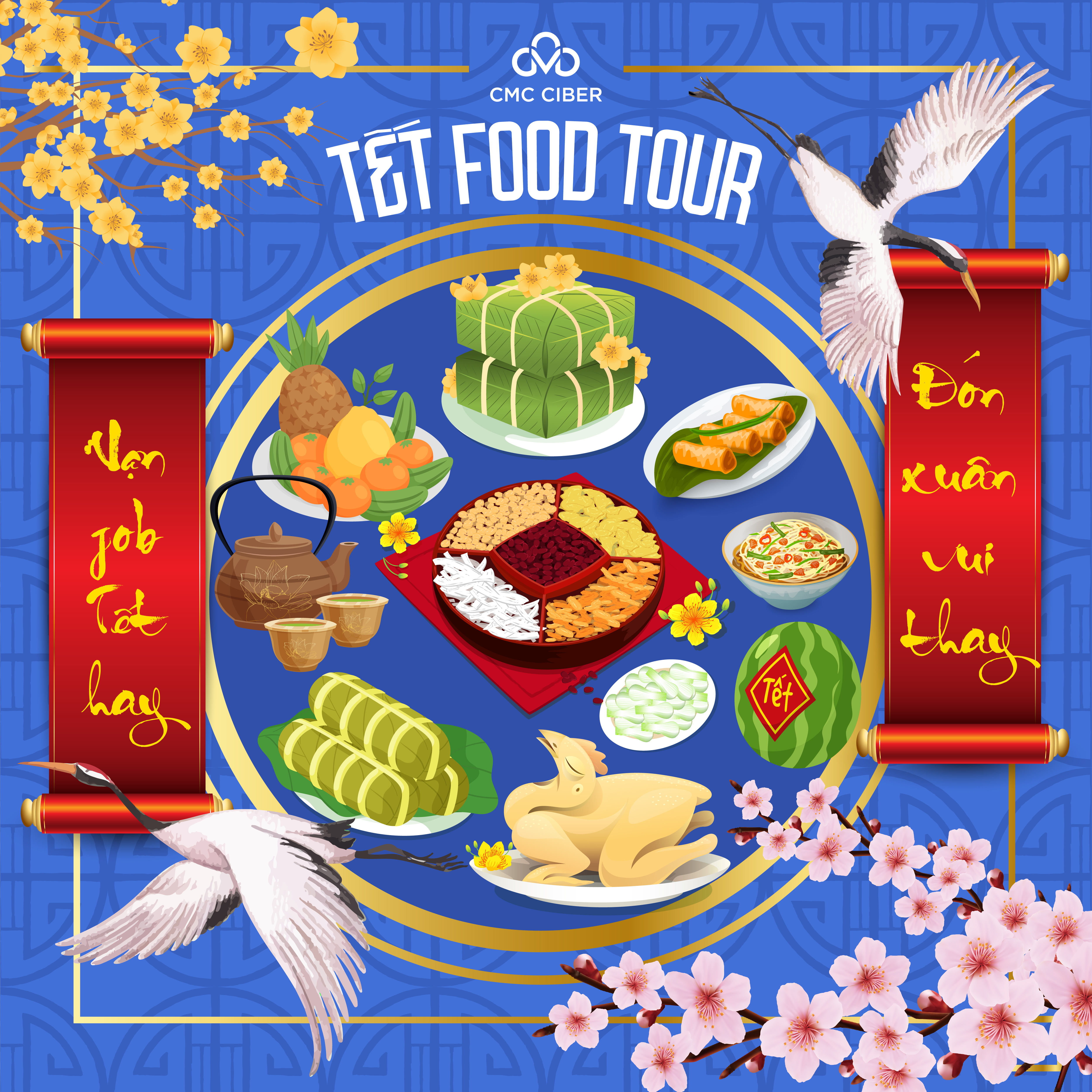 [Tết Food Tour] - Vạn “Job” Tết hay – Đón Xuân vui thay 